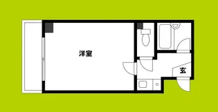 アワーズ長柄【5階】の間取り