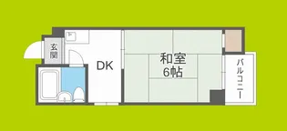 天満第一ビル【5階】の間取り