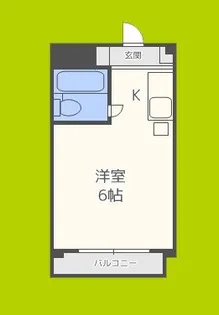 メゾン・ド・サンセール【6階】の間取り