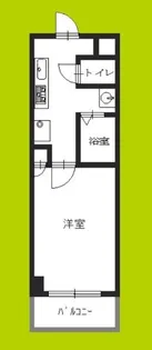 ジュネス住之江【5階】の間取り