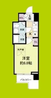 セレニテ難波プリエ【12階】の間取り