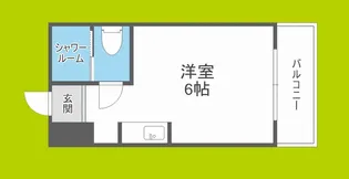 カムネス経大前【5階】の間取り