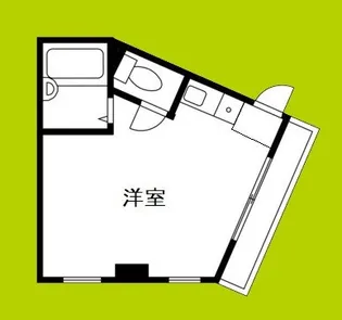 1Rの間取り画像