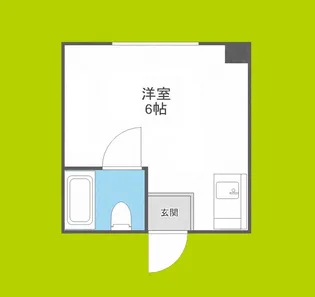 葵マンション【1階】の間取り