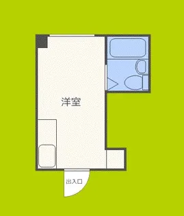 昭和グランドハイツ恵美須【8階】の間取り