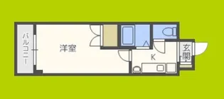 ラナップスクエア天満プライム【4階】の間取り
