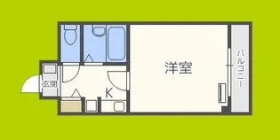 グランヴィ天王寺【8階】の間取り