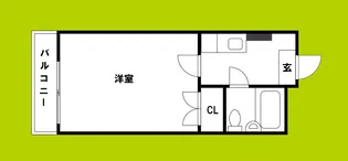 カツタビルディング5号館【3階】の間取り