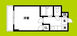 メゾンラフィネ【1階】の間取り