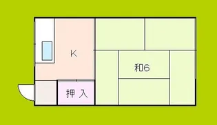 松葉荘【1階】の間取り