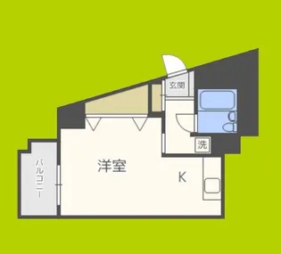 シャロウズ イン 中瀬【7階】の間取り