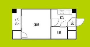 水上ハイム【2階】の間取り
