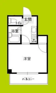 ハイツロフティー【1階】の間取り