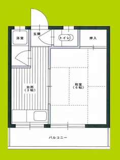 中善マンション【2階】の間取り