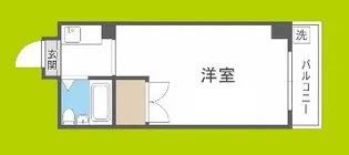 メゾン城東【2階】の間取り