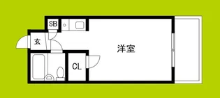 サンクリエート薫風【1階】の間取り