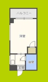 コーニッシュアビコII【1階】の間取り