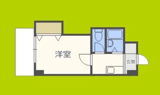 ノルデンハイム柴島【1階】の間取り