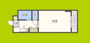 ボネールTAKIGAWA【4階】の間取り