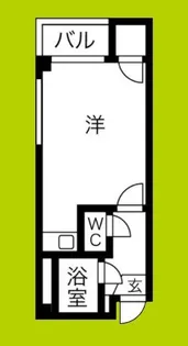 アパートメント新深江【3階】の間取り