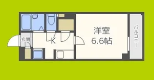 ル・パピヨン【2階】の間取り