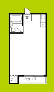 清水ビル【4階】の間取り