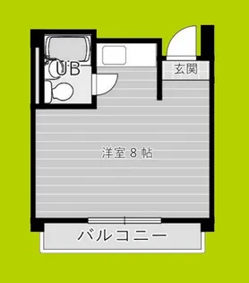 旭ヒカルビル【3階】の間取り