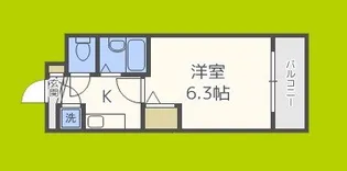 SEファースト【8階】の間取り