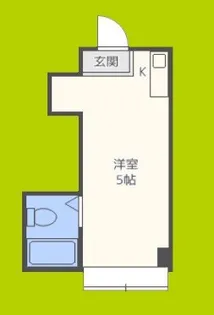 ジオナ深江橋【2階】の間取り