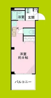 グレース天満ビル【6階】の間取り