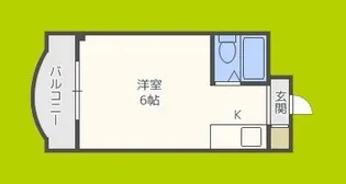 メゾン・ド・ティユール【8階】の間取り