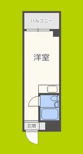 ジュネスアマリ【5階】の間取り