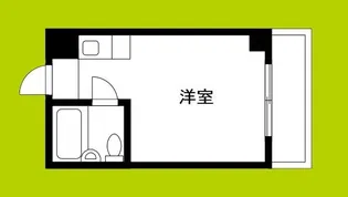 ルネッサンス福原PartII【3階】の間取り