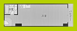 フルーレ新大阪 【6階】の間取り