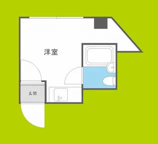 大宝 大手前ロイヤルハイツ【4階】の間取り