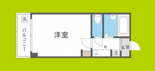 1Kの間取り画像