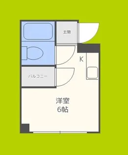 ジオナ新今里【3階】の間取り
