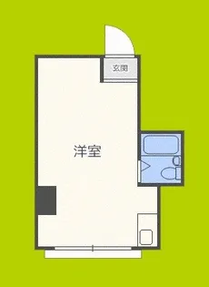 フォレストゲート岸里東【5階】の間取り