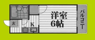 シャトー青山【4階】の間取り