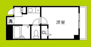 アミューズ千代崎【3階】の間取り