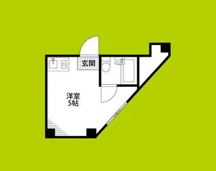 大宝 大手前ロイヤルハイツ【4階】の間取り