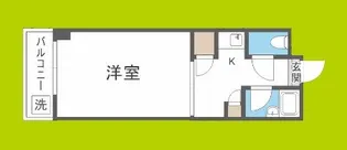 モリビル京橋【7階】の間取り