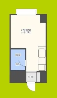 難波センチュリーマンション【7階】の間取り