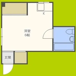 グランドキャナル新町【5階】の間取り