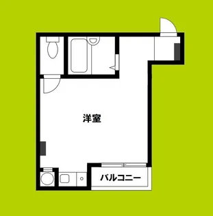 レジデンスイン梅田【8階】の間取り