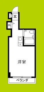 MKビル梅香【3階】の間取り
