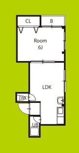 グリーンパーク山坂【5階】の間取り
