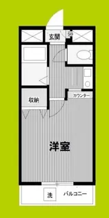 プレジデント瑞光【8階】の間取り