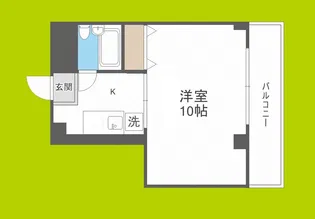 末広ビル【5階】の間取り