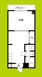 グローアメ村ビル【3階】の間取り